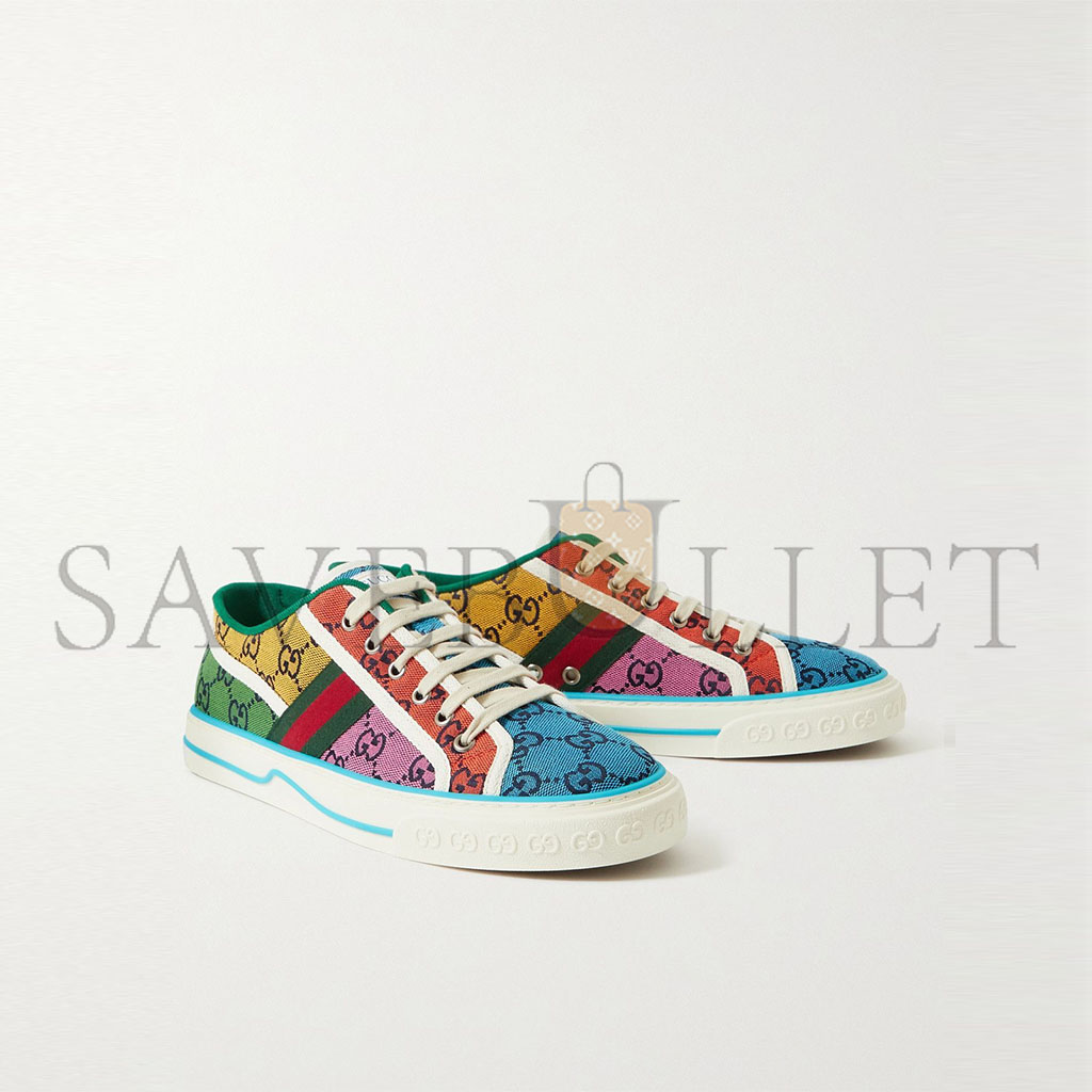 GUCCI TENNIS 1977 SHOES 'MULTICOLOR' 663657